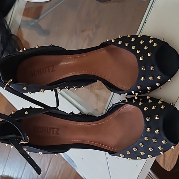 Stacked heel shoes. Very Goth@!@ - Picture 4 of 6